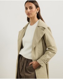 Atmos&Here - Cora Lightweight Trench Coat