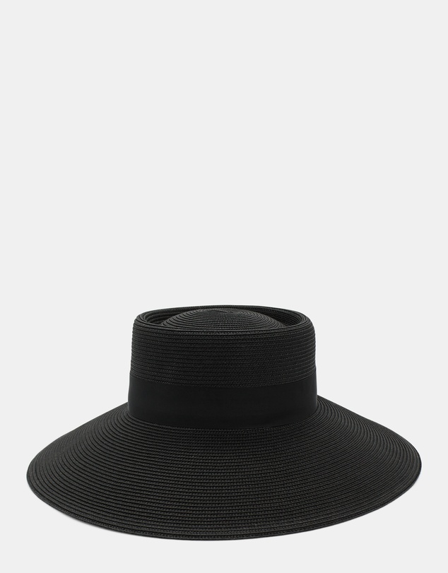 Morgan & Taylor - Gwen Racewear Droop Hat in Black
