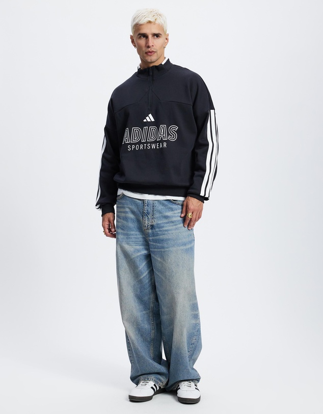 adidas Sportswear - House Of Tiro Fleece Half Zip Track Top