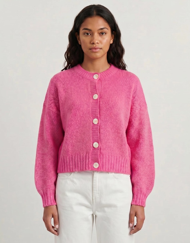 Jag - Lily Fluffy Knit Cardigan