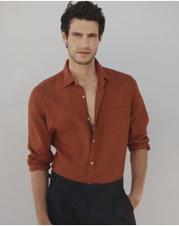 Country Road - Organically Grown Linen Regular Fit Shirt