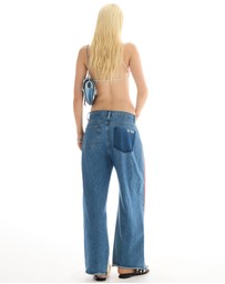 THE TALES - The Tales Denim Patched Sweat Jeans