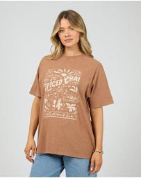 All About Eve - Nahla Relaxed Tee Cinnimon