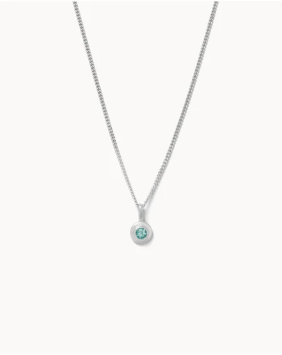 Kirstin Ash - Birthstone Necklace September London Blue Topaz