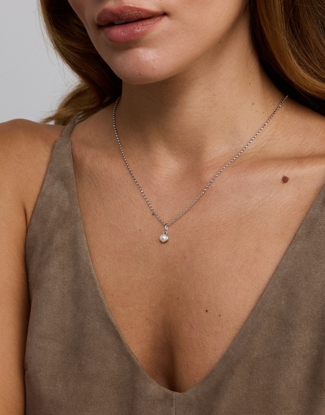Michael Hill - Cultured Freshwater Pearl Pendant in Sterling Silver