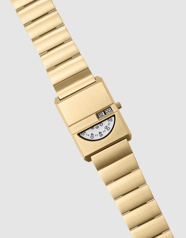 Breda - Pulse Tandem Metal Bracelet Watch, 26MM