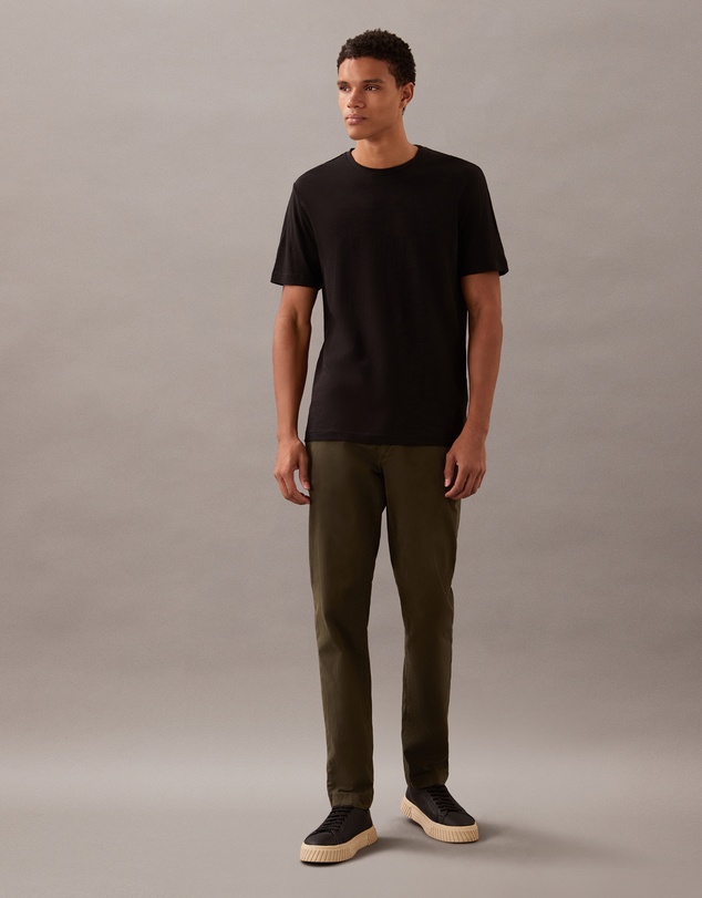 Calvin Klein - Cotton Linen T-Shirt