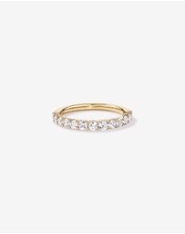 Michael Hill - 0.75 Carat TW Laboratory-Grown Diamond Wedding Band in 10kt Yellow Gold