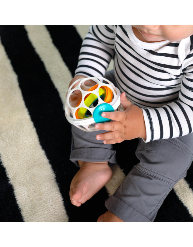 Oball - Grip & Spin Rattle Toy