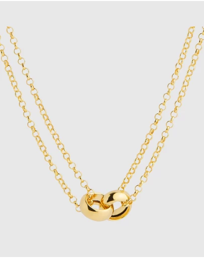 Najo - Ensemble Yellow Gold Necklace