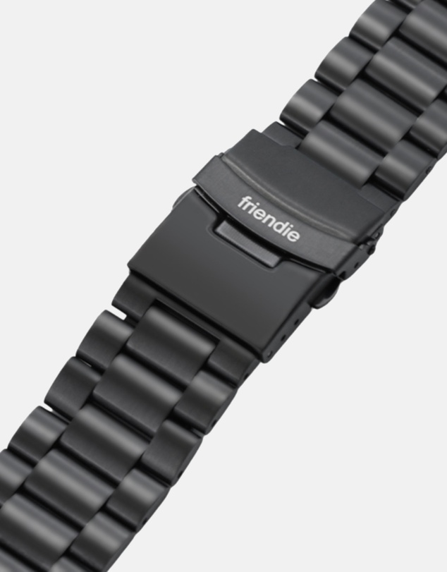 Friendie - Stainless Steel Link Bracelet Band (Ultra Style) - Sydney Ultra - Apple Watch Compatible