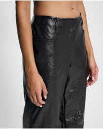 Lover - Genevieve Patent Faux Leather Pants
