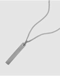 Fossil - Fossil Vintage Casual Silver Necklace JF03988040