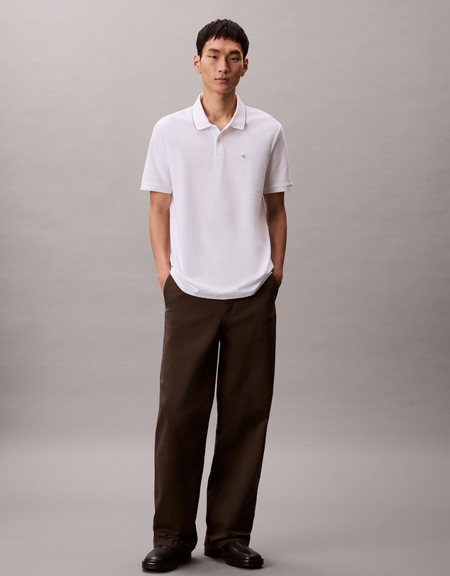 Calvin Klein - Refined Pique Tipped Polo Shirt
