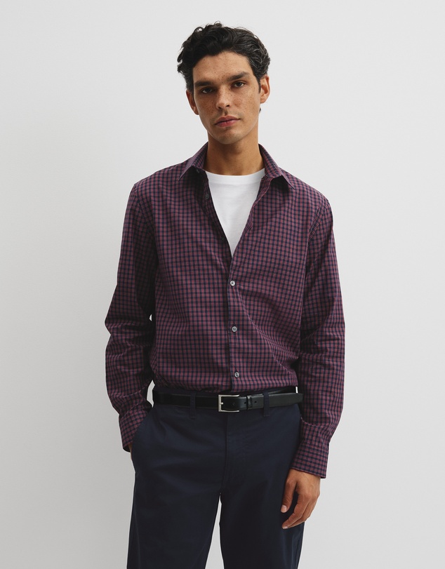 Country Road - Slim Fit Cotton Check Shirt