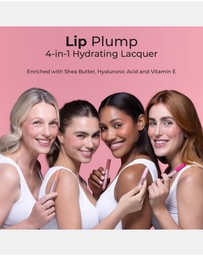 MCoBeauty - Lip Plump 4-In-1 Hydrating Lacquer - Lily (Dusty Pink)