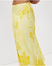Third Form - Wild Flower Wrap Skirt