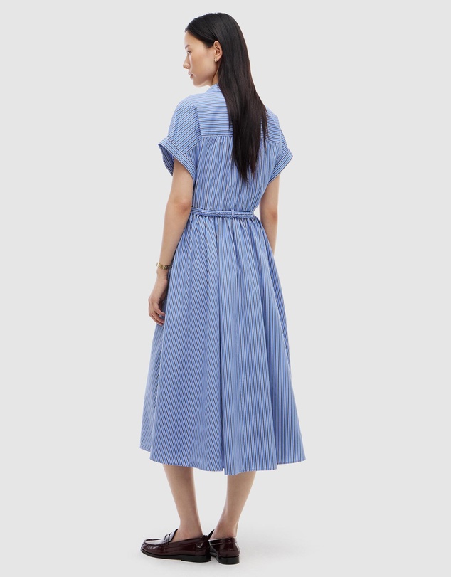 Tommy Hilfiger - Belted Slim Midi Shirt Dress