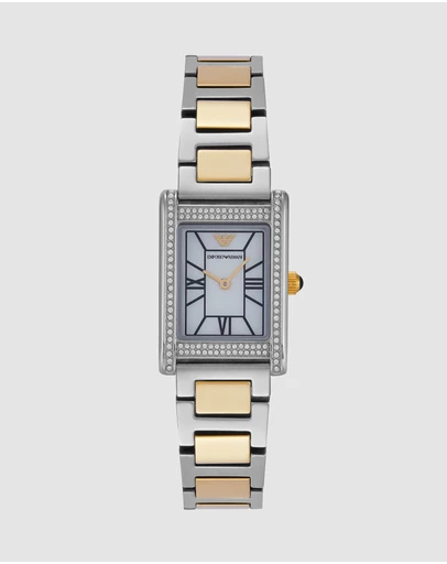 Emporio Armani - Two Tone Analogue Watch