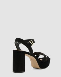 Dune London - Molten - Black Suede