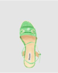 Dune London - Kai - Green Croc