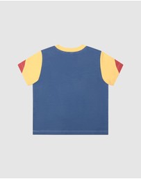Huxbaby - Hux Soccer Star Spliced T-Shirt - Babies-Kids