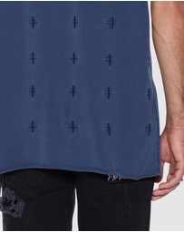 Ksubi - Stitch Up Biggie SS Tee Deep