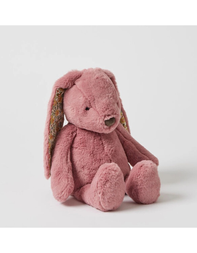 Jiggle and Giggle - Floral Raspberry Bunny Medium