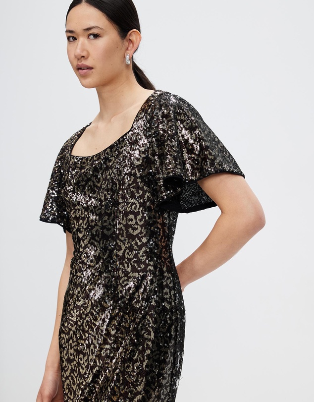 Pink Ruby - Treasure Collective Cap Sleeve Dress