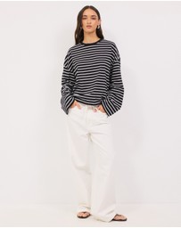 Calli - Stripe Long Sleeved Tee