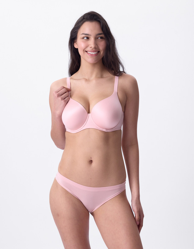 Bras N Things - Body Bliss Lightly Lined Full Coverage Bra - Light Pink