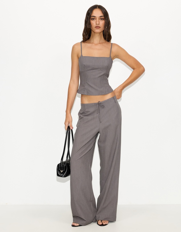 Dazie - Solace Pinstripe Trousers