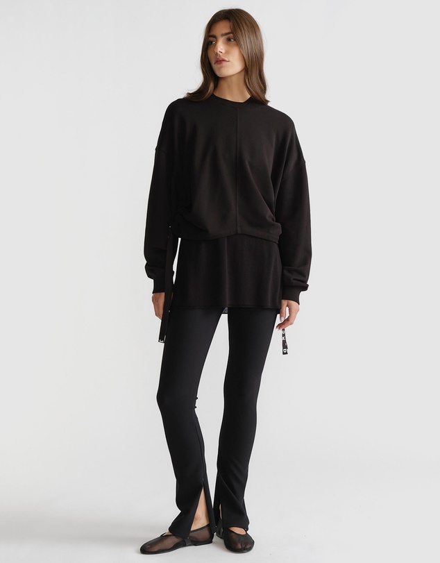 Decjuba - D-Luxe Ruched Terry Sweat