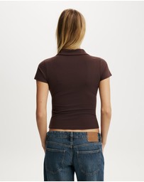 Cotton On - Hold Me Polo Short Sleeve