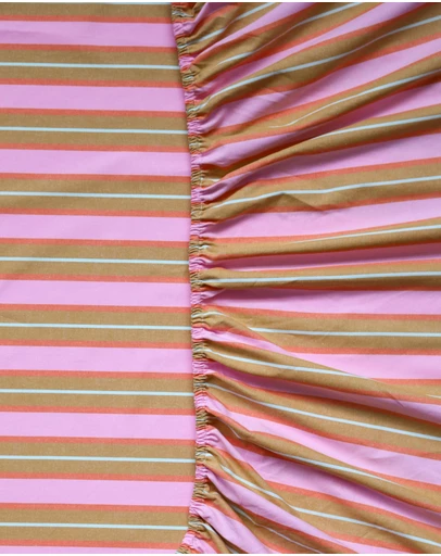Mosey Me - Sunrise Stripe Fitted Sheet