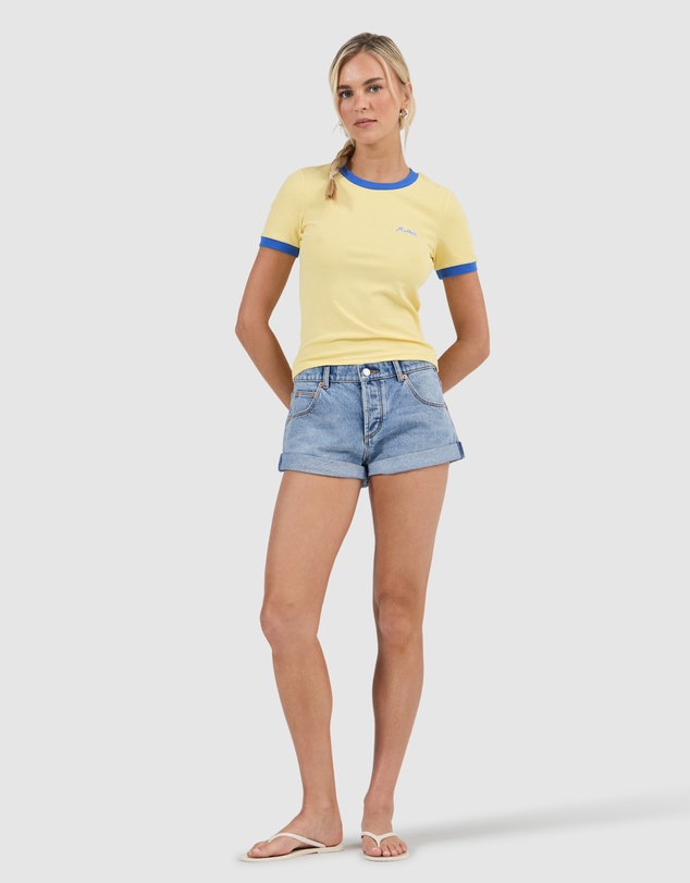 Rolla's - Script Ringer Tee