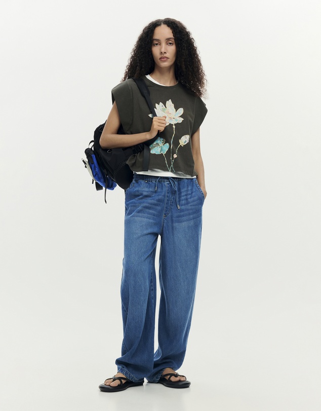 Desigual - Printed Cotton T-Shirt