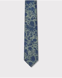 Van Heusen - Dark Floral Tie