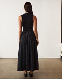 Atmos&Here - Annie Contrast Midi Dress