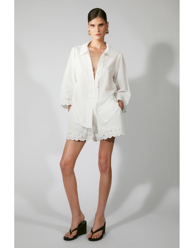 Bardot - Aleria Cotton Short With Trim