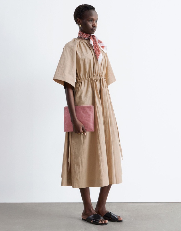 & Other Stories - Drawstring Midi Dress