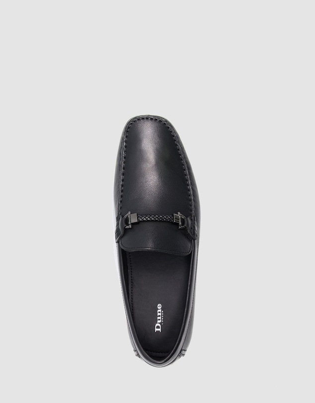 Dune London - Beacons - Black Leather