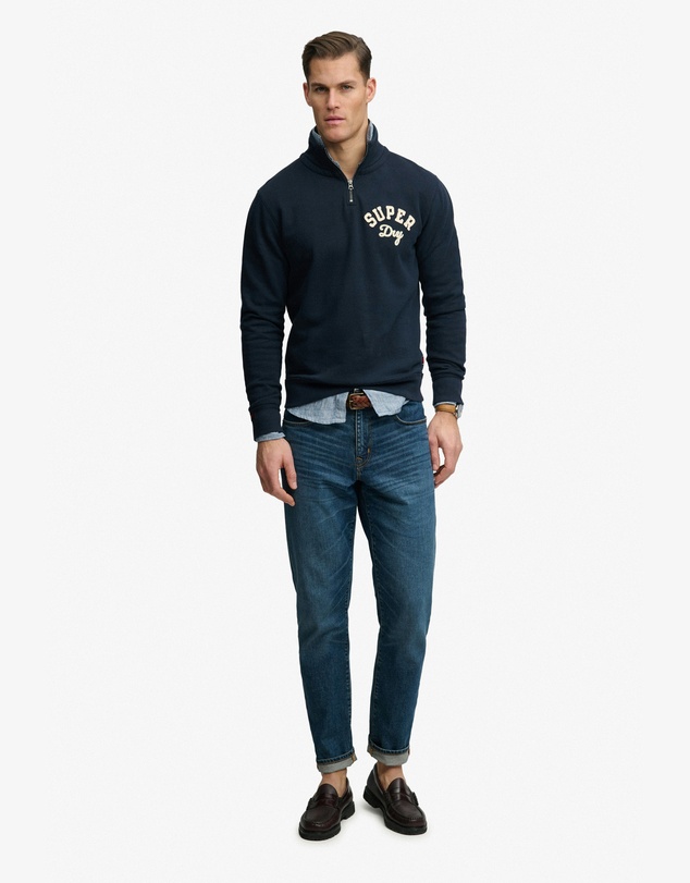 Superdry - Vintage Athletic Half Zip