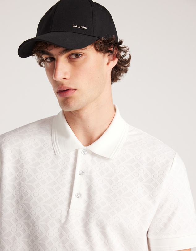 Calibre - Solid Monogram Polo White