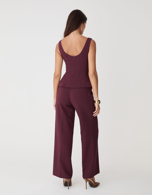Forcast - Nikki Peplum Top