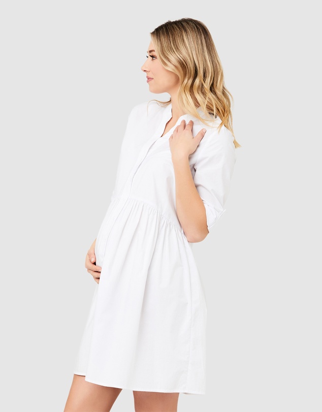 Ripe Maternity - Paige Poplin Dress