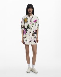 Desigual - Floral print cardigan