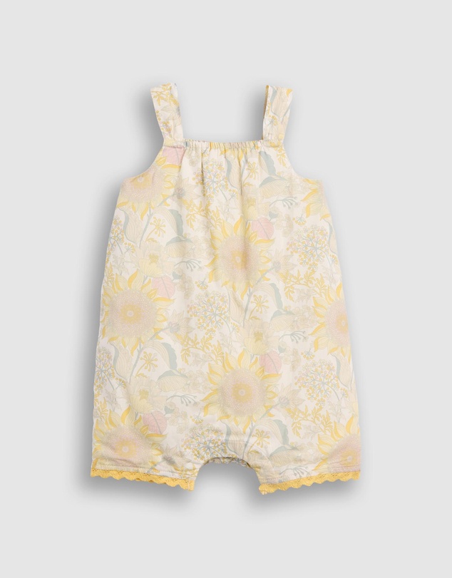 GAP - Sleeveless Woven Shortie One-Piece - Babies