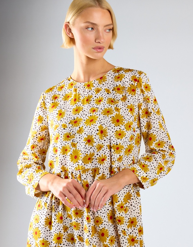 Glamorous - Midi Long Sleeve Wrap Dress