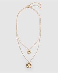 Seed Heritage - Sculptural Pendant Layered Necklace